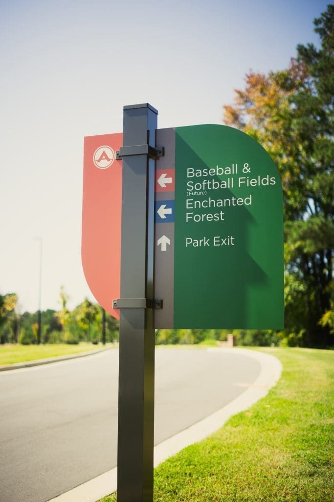 WAYFINDING DESIGN by Sign company near me in Efland NC
