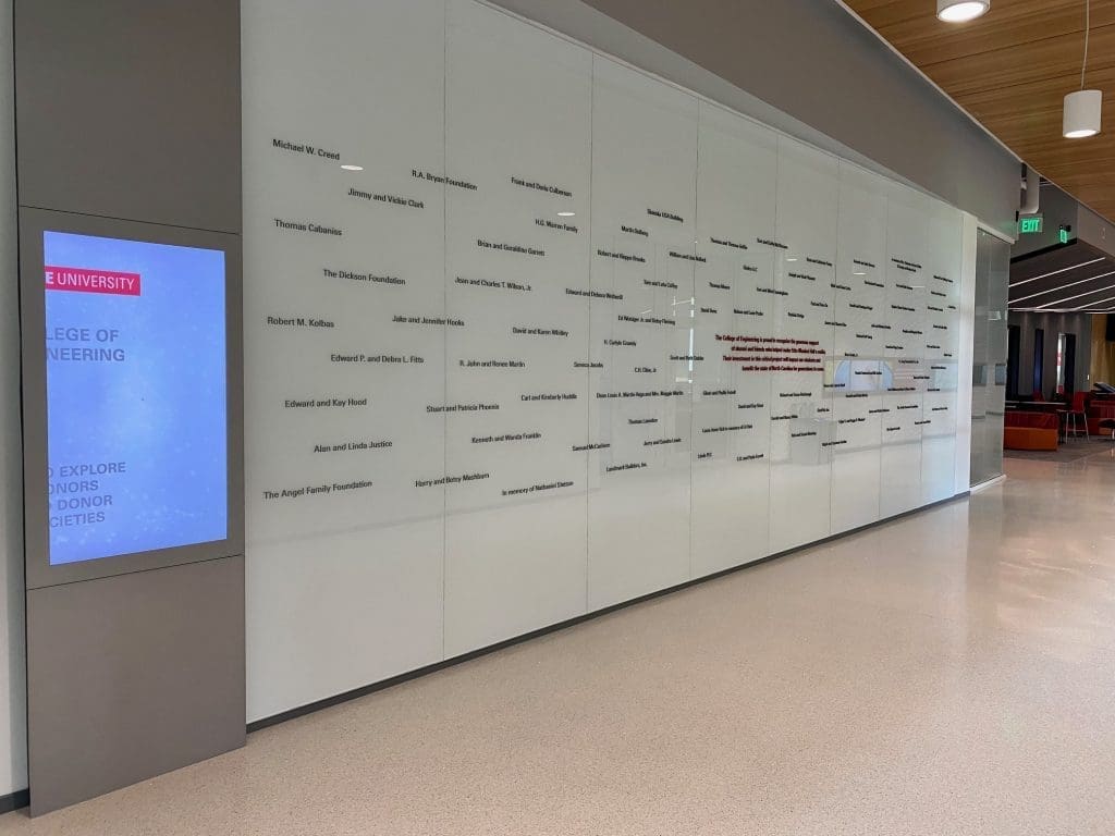 Sign design in Goldston NC for storefront branding and customer engagement